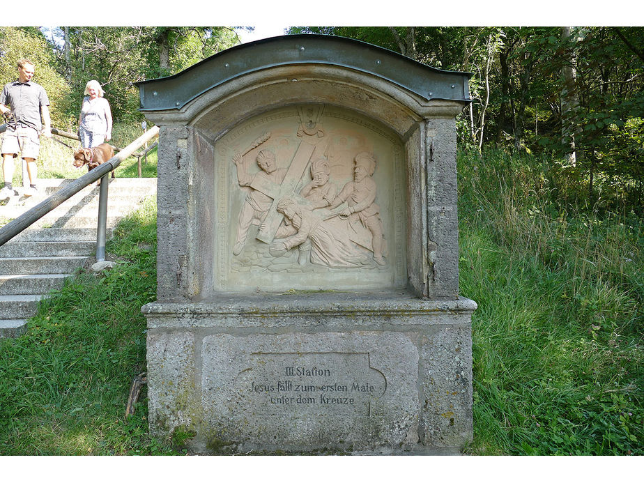 Sankt Crescentius on Tour in Ostheim und auf dem Kreuzberg (Foto: Karl-Franz Thiede)